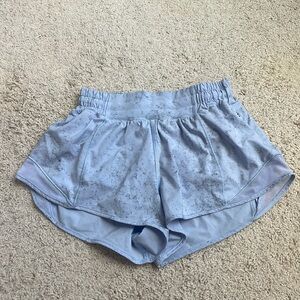 Lululemon blue Hotty Hot shorts (size 2, 2.5 inseam)